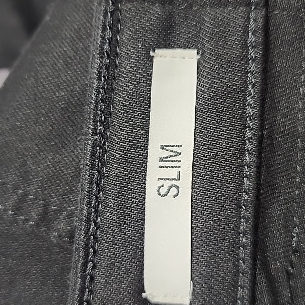 CALVIN KLEIN JEANS MENS DENIM BLACK SLIM JEANS W32 X L30 - Picture 11 of 16